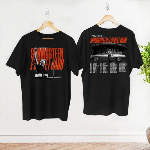 Bruce Springsteen And E Street 2024 Tour Shirt