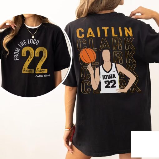 Caitlin Clark From The Logo 22 T-shirt