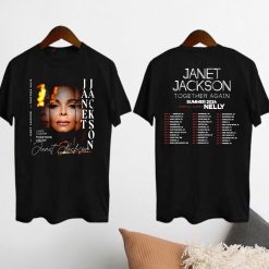 Janet Jackson Tour 2024 Together Again T-shirt