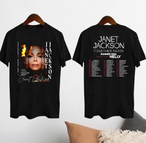 Janet Jackson Tour 2024 Together Again T-shirt