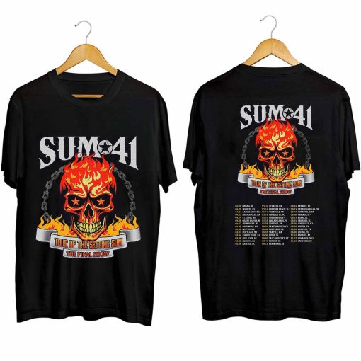 Sum 41 2024-2025 Concert Tour Shirt