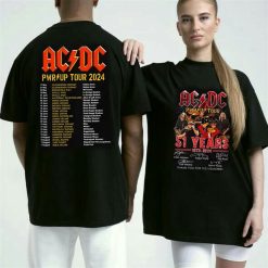 Acdc Tour 2024 Shirt Acdc Band Shirt