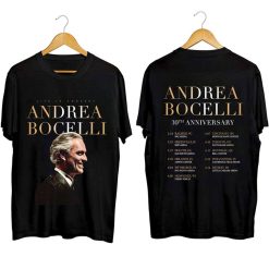 Andrea Bocelli 2024 Tour Shirt Andrea Bocelli Fan Shirt