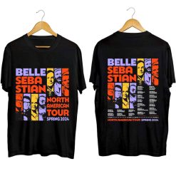 Belle And Sebastian 2024 Tour Shirt Belle And Sebastian 2024 North American Tour Shirt