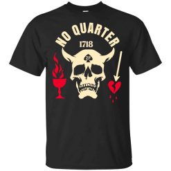 Black Beard No Quarter 1718 T-Shirt