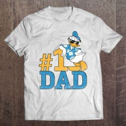 Disney Donald Duck Number One Dad Shirt