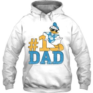 Disney Donald Duck Number One Dad Shirts