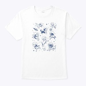 Dogs In Space T Shirt