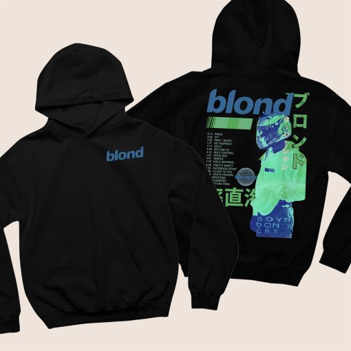 Frank Blond Vintage 90s Style Graphic Hoodie