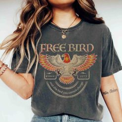 Free Bird Old School Band Tshirt