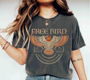 Free Bird Old School Band Tshirt