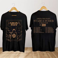 Greta Van Fleet Starcatcher World Tour 2024 Shirt Greta Van Fleet Concert Shirt Starcatcher World Tour TShirt