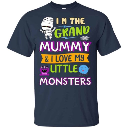 I’m The Grand Mummy & I Love My Little Monsters Shirts