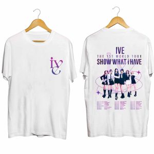 Ive Show What I Have World Tour 2024 Shirts