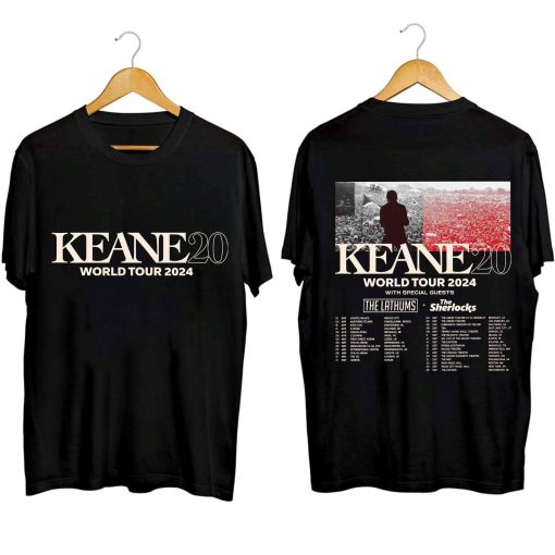 Keane Hopes And Fears 2024 Concert Shirt