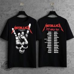 Metallica 72 Seasons 2023 – 2024 World Tour Tshirt