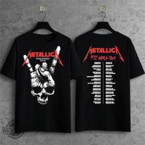 Metallica 72 Seasons 2023 – 2024 World Tour Tshirt