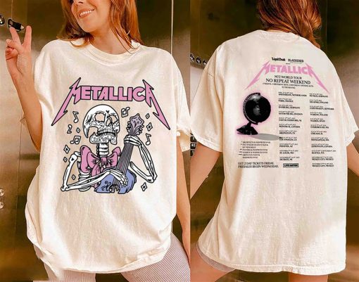 Metallica Band Metal Tour 2023 2024 Shirt