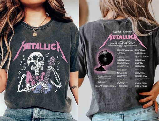 Metallica Band Metal Tour 2023 2024 Shirts