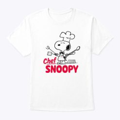 Peanuts Chef Snoopy T Shirt