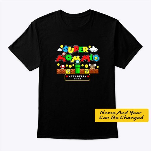 Personalized Super Mommio T Shirt