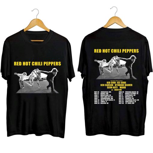 Red Hot Chili Peppers 2024 Chili Peppers Tour Shirt Rhcp Tour Shirt 2024 Unlimited Love Tour Shirt