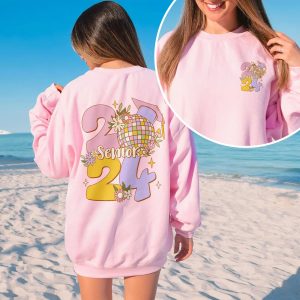 Retro Senior 2024 Class Of 2024 Sweatshirt