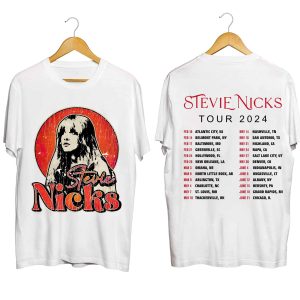 Stevie Nicks 2024 Tour Shirt Stevie Nicks Shirt Stevie Nicks 2024 Merch Tee-1