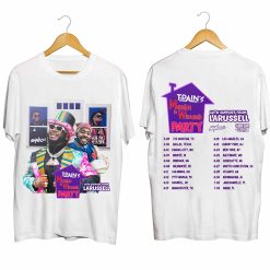 T-pain 2024 Tour Mansion In Wiscansin Party Tour 2024 Shirt