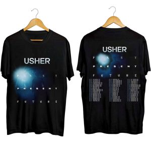 Usher 2024 Tour Shirt Usher Past Present Future 2024 Concert Shirt 