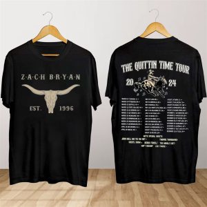 Zach Bryan The Quittin Time 2024 Shirt