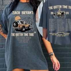 Zach Bryan The Quittin Time Tour 2024 Shirt