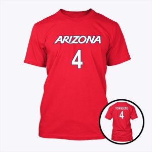 Arizona Wildcats Trey Townsend No 4 Shirt