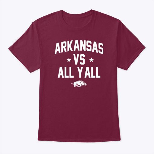 Arkansas Razorbacks vs All Yall T Shirt