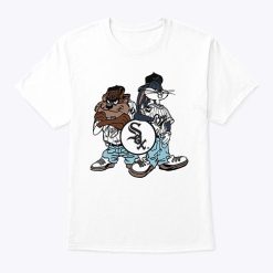 Chicago White Sox Taz Bugs Bunny Looney Tunes T-Shirt