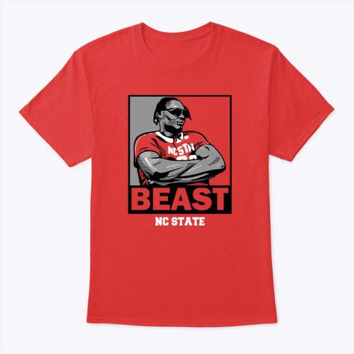 DJ Burns NC State Beast T Shirt