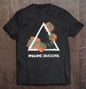 Imagine Dragons Floral Prism Shirt