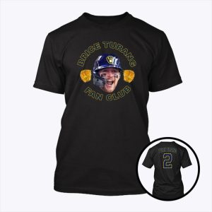 Milwaukee Brewers Brice Turang Fan Club Turn 2Rang Shirt