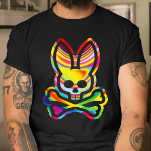 Psychedelic Bunny Psycho Bunny Shirt