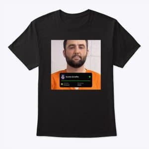 +1 Arrest Funny Scottie Scheffler Mug Shot Shirt