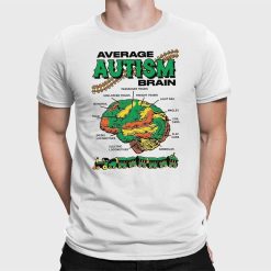 Average Autism Brain Train Shirt