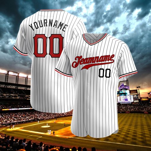 Baseball Jersey Personalized Name Custom Request Stripe Line Baseball Jersey For Baseball Fans American Baseball Lovers In The Us