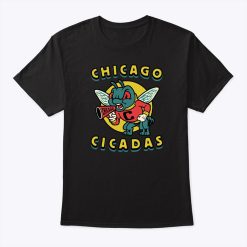 Chicago Cicada Mascot T Shirt