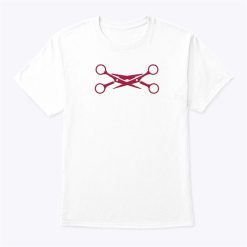 Ladies Pink Scissors Lesbian Pride Lgbt T Shirt