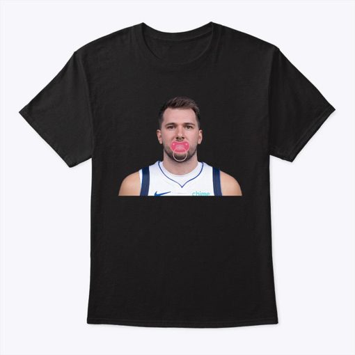 Luka Doncic Sucking On Pink Pacifier Shirt