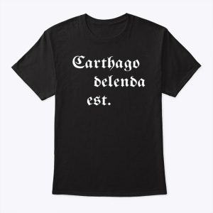 Mark Zuckerberg Carthago Delenda Est Shirt