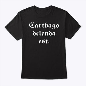 Mark Zuckerberg Carthago Delenda Est Shirt