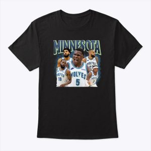 Minnesota Anthony Edwards Jaden Mcdaniels Karl Anthony Towns Mike Conley Rudy Gobert Shirt