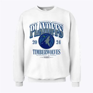 Minnesota Timberwolves National Basketball Association Playoffs 2024 Sweatshirt