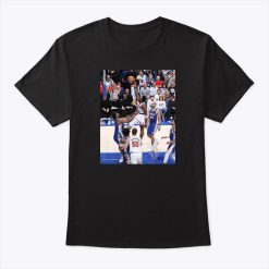 New York Knicks OG Anunoby Poster Dunk T Shirt